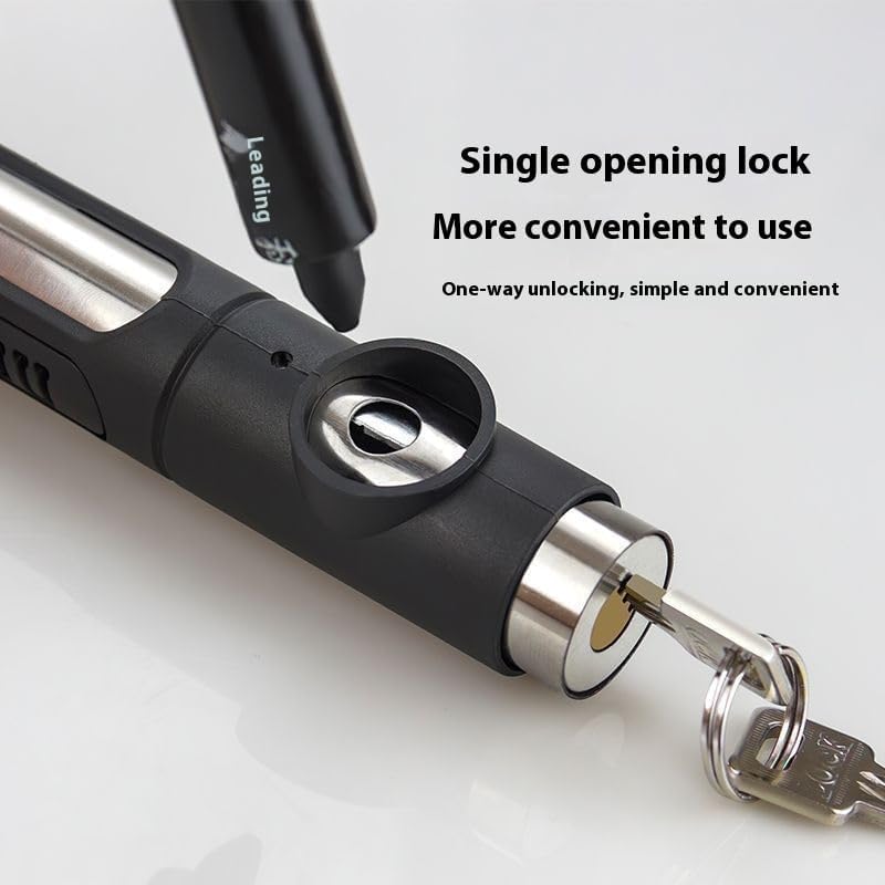 Miniatura 3 de Bloqueo en U antihidráulico para bicicletas eléctricas, motocicletas y bicicletas  Cerradura de seguridad resistente con grillete de 0.551 in