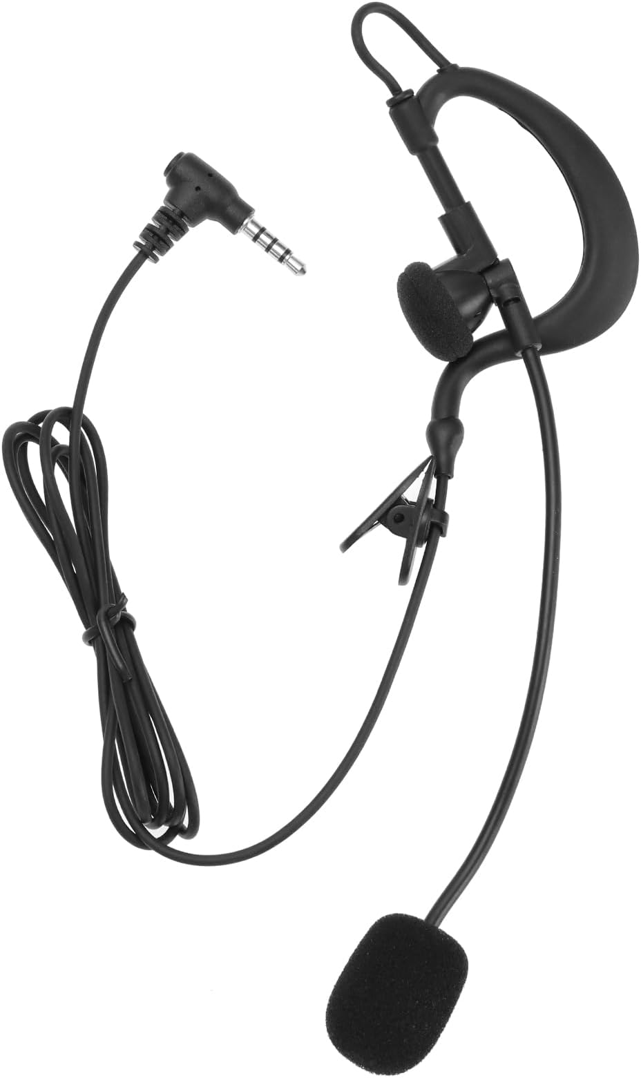 Referee Headset Headphones Compatible with Vnetphone V6 V4 Compatible with EJEAS V6/V4/FBIM/Q7 Full Duplex Two Way Ear Hook Earphones Headset
