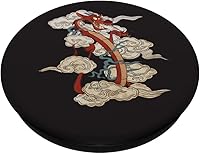 Vista 2 de Disney Mushu PopSockets PopGrip: agarre intercambiable para teléfonos y tabletas