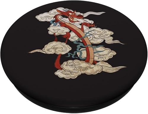 Miniatura 2 de Disney Mushu PopSockets PopGrip agarre intercambiable para teléfonos y tabletas