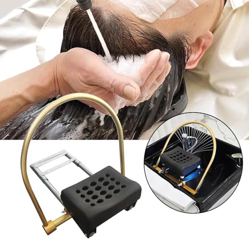 Head Spa Head Hair Water Circulation Rack with Pillow Kit, Japanese Head Spa Equipment, Hair Salon Shampoo Bed Accessories, Aluminium Alloy Head Shower Equipment for Hair Treatment - Image 3