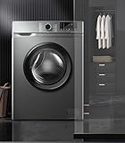 5 CU. Ft. Capacity, 24-Inch Smart All-in-One Washer Dryer Combo,Wi-Fi Enabled with 14 Wash Cycles, 1400 RPM, Ventless Design, Stainless Steel Drum for Apartment RV Home