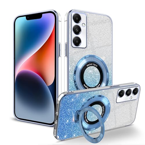Coque Samsung A36 5G éviter chutes grâce à l'anneau bleu TPU