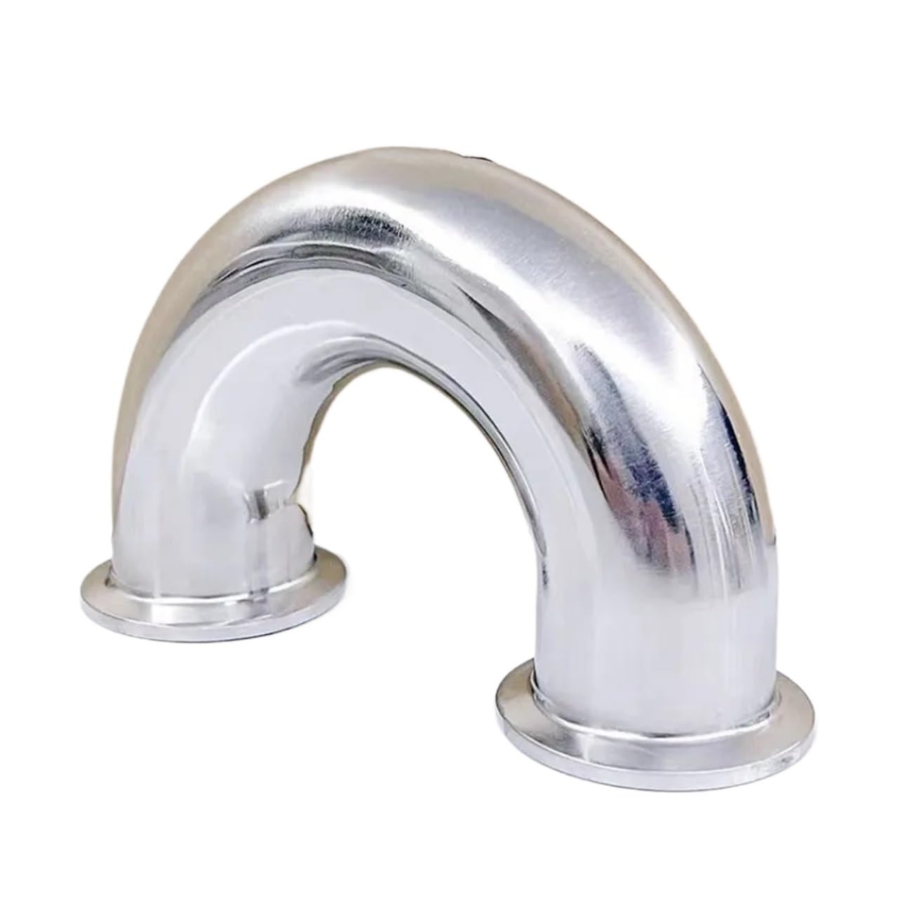 Coude 180 degrés Tri Clamp 3.5" contre les fuites et pertes de charge