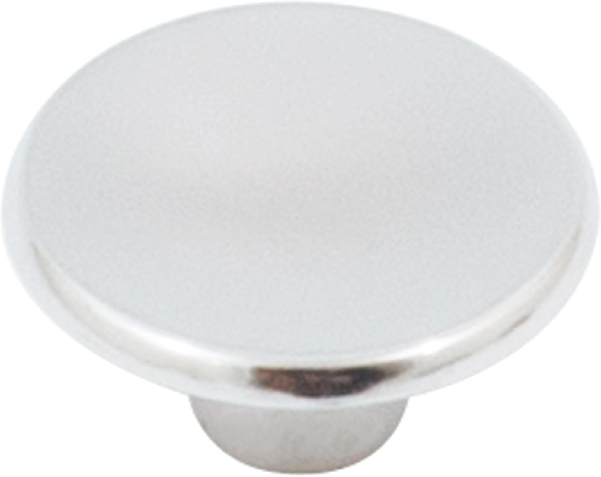 Die-Cast Bi-Fold Closet Door Knob, 1-1/2 Inches, Polished Chrome by Stone Harbor Hardware