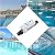 Salt System Salt Water Chlorator,Chlorine Generator Electrolyser Salt Chlorinator Salt Water System for Pools Self-Cleaning Salt Chlorine Generator for 50 m³ Swimming Pool,EC-12