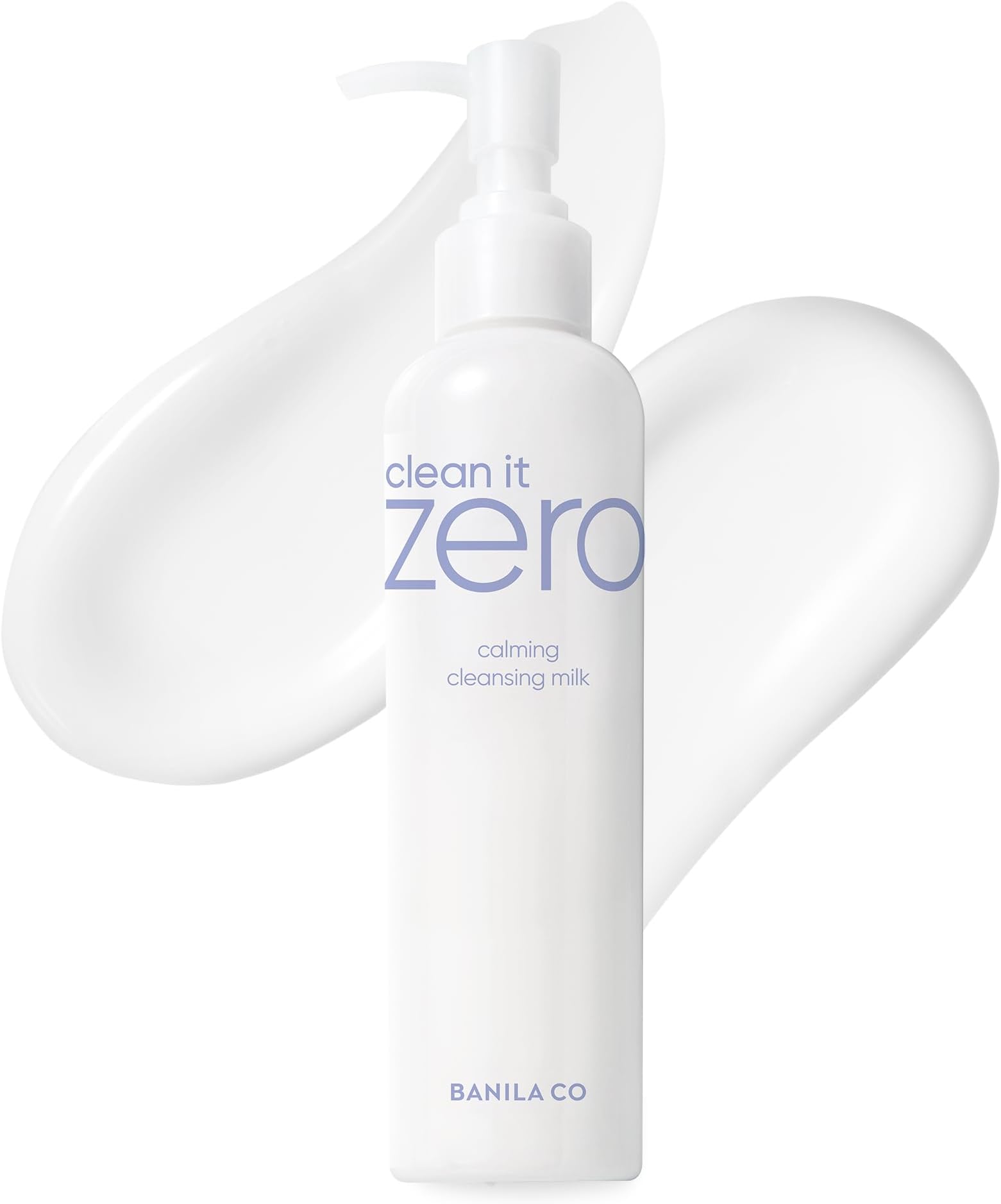 Clean It Zero Calming Cleansing Milk | Vegan Cleanser for Sensitive Skin | Oat & Rice Protein, Centella Asiatica Leaf Water | Soft Barrier-Care Korean Makeup Remover (200ml / 6.76 fl oz)
