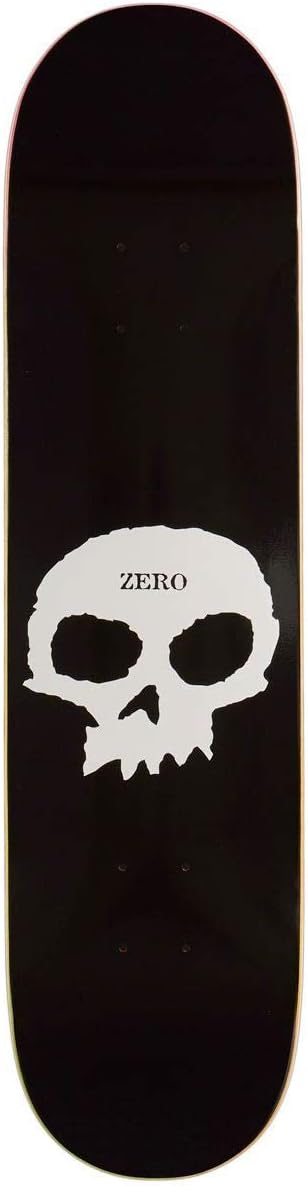 Zero Single Skull Skateboard Deck - 7.75"