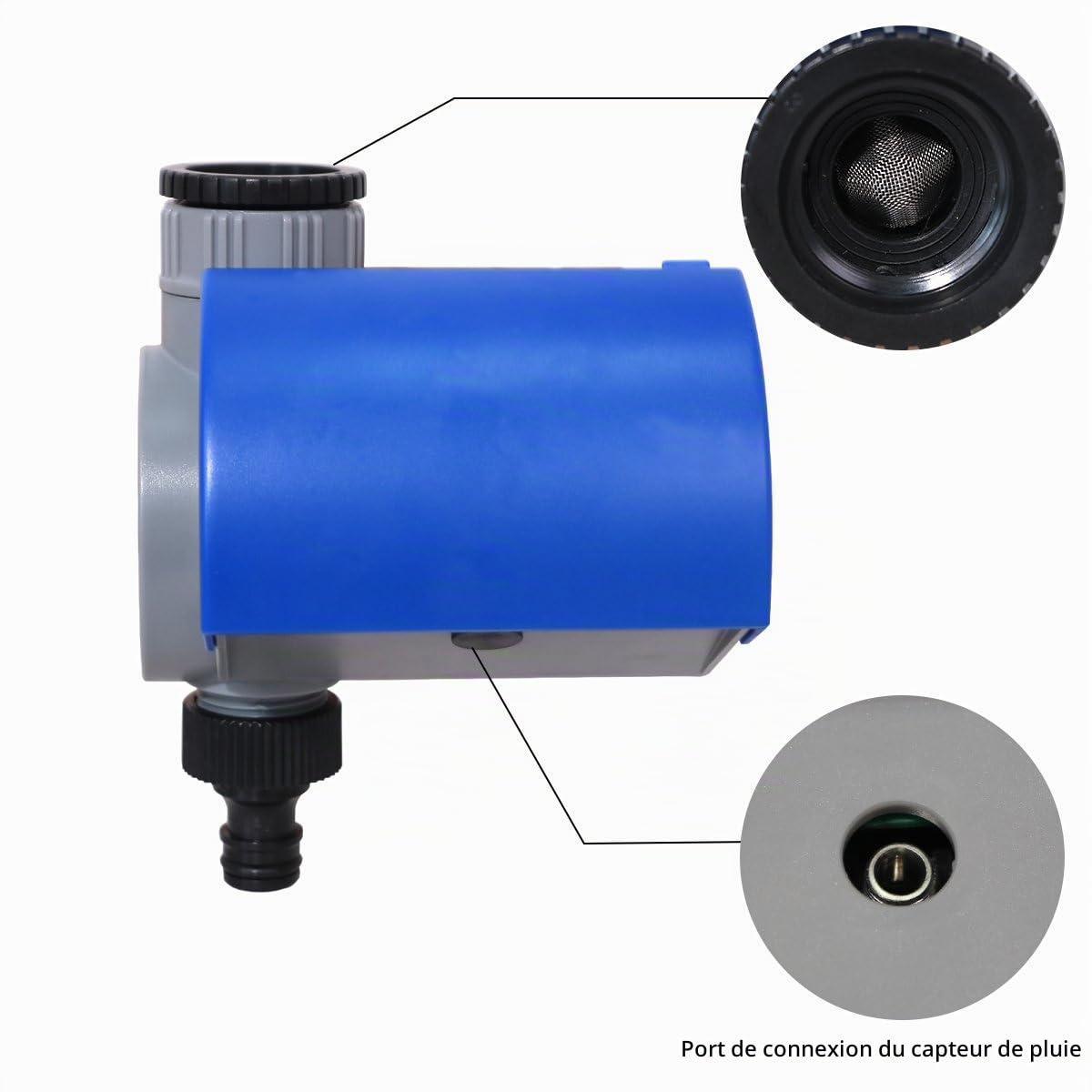 Programmateur Arrosage Minuterie Eau Contrôleur d’Irrigation pour Jardin，Electrovanne