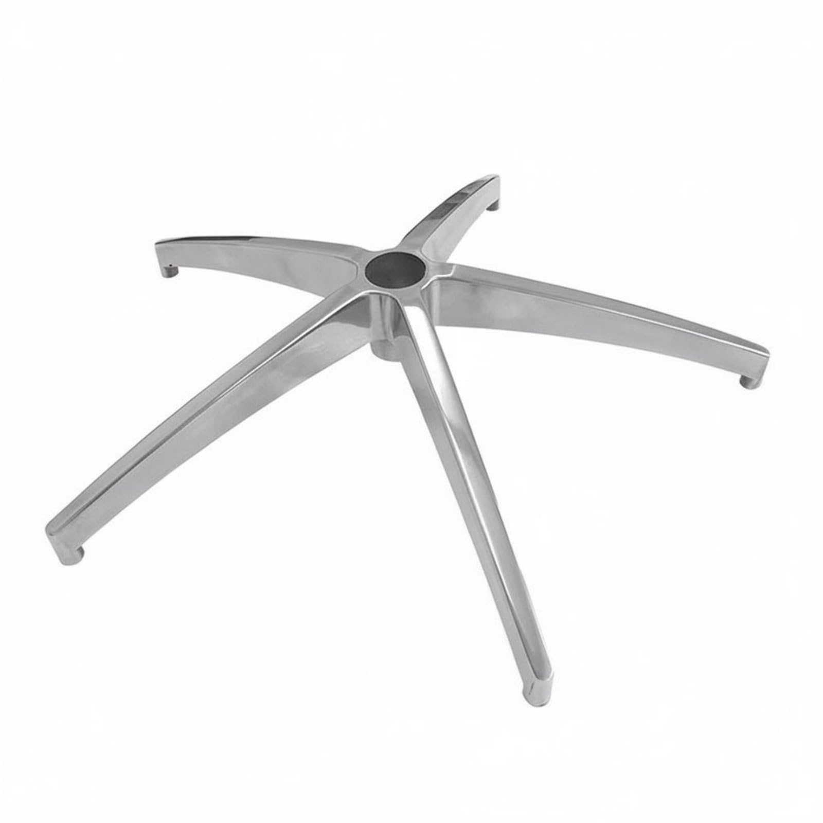 Robust Metal Construction Office Chair Star Base Precision Made Computer Chair 5 Leg Base Easy Installation Polished Finish for DIY Enthusiasts, Gamers, 330MM High Leg 145KG-image-21