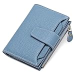 FALAN MULE Small Wallet for Women Leather Bifold Compact RFID Blocking Small Womens Wallet