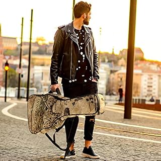 Acoustique Guitare Sac Vin Cerise 1 cm d’épaisseur Rembourrage Guitare Cas Étanche Gig Bag 40 41 42 Pouce, Multicolore… - Les Beatles, Paul McCartney, John Lennon, RIngo Starr, George Harrison Acoustique Guitare Sac Vin Cerise 1 cm d'épaisseur Rembourrage Guitare Cas Étanche Gig Bag 40 41 42 Pouce, Multicolore… – Image 6