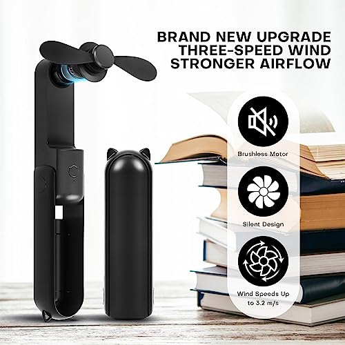OHLGT Mini Ventilatore Portatile, Mini Ventilatore...