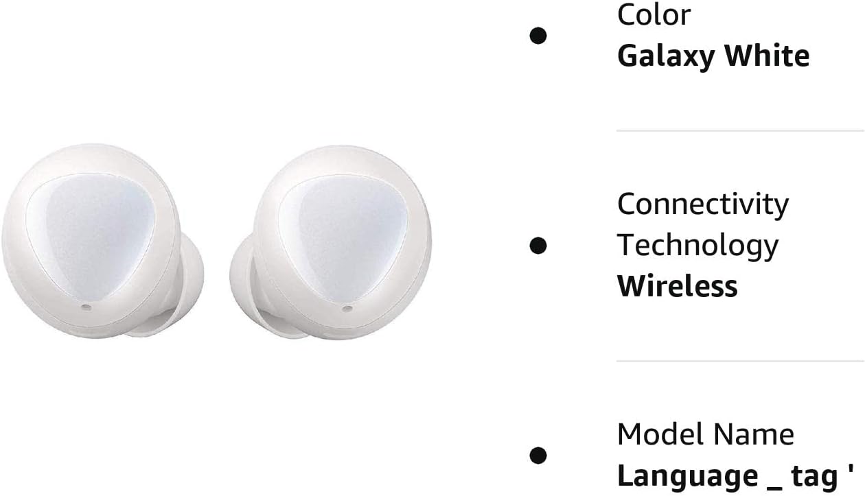 Samsung Galaxy Buds 2019, Bluetooth True Wireless Earbuds (Renewed)