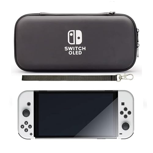 Case Nintendo Switch Oled Bolsa Estojo Proteção Viagem Preto