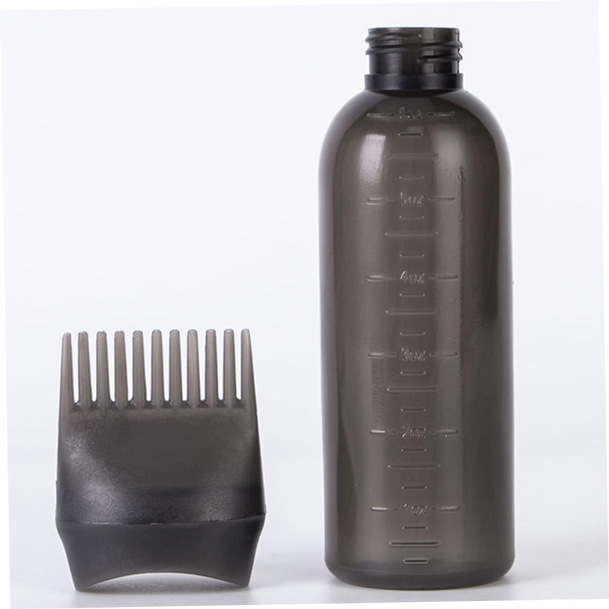 4Pcs Hair Dye Bottles with Root Comb Applicator for Precise Hair Color Application Each for Barbers Home Use