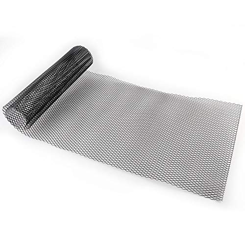Malla de rejilla de coche rómbica de aluminio para personalización y tuning