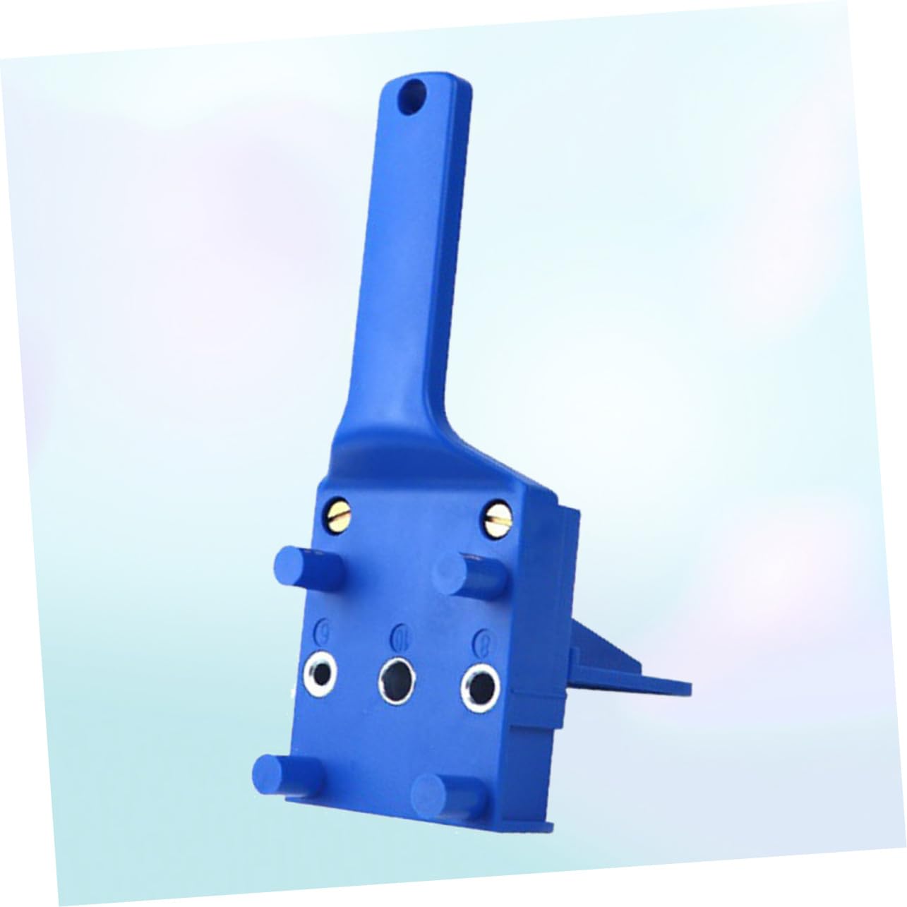 LIFKICH Abs Plastic Woodworking Hole Positioner for Precise Drilling and Setup Blocks