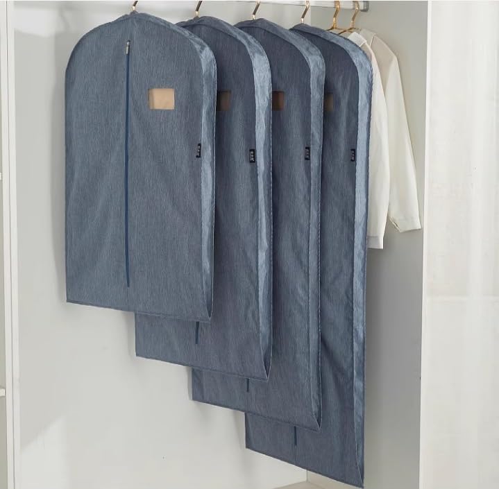 Housse de costume imprimée pour vêtements, sac à robe en polyester non tissé, coton, EVA - Chine Sac de vêtement pliable et Garment sac sac à fermeture à glissière prix