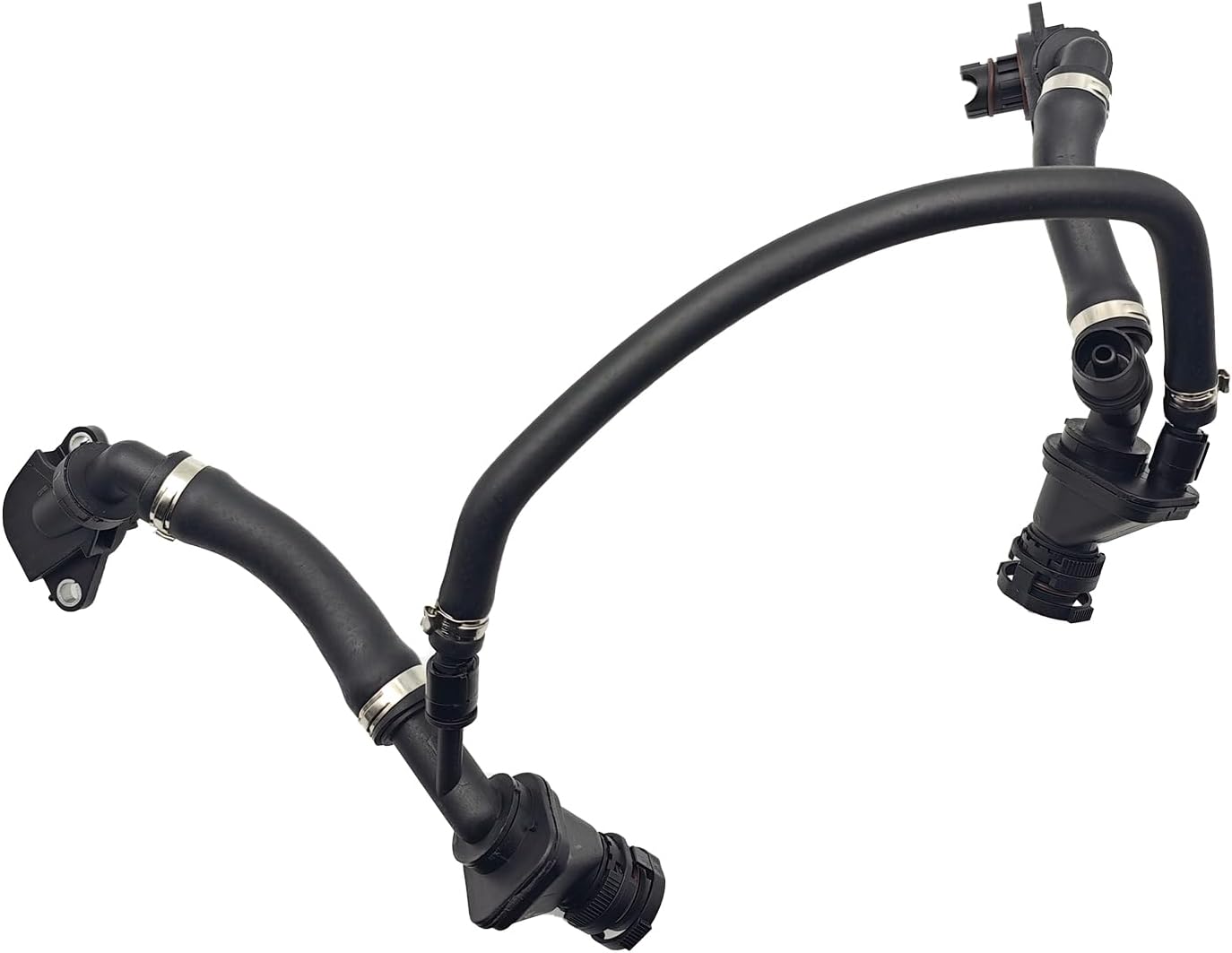 AMCC Crankcase PCV Breather Hose Connecting Line Compatible with BMW 2010-2015 F07 F06 F12 F13 F02 550i 650i 750Li xDrive Replace: 11158647961