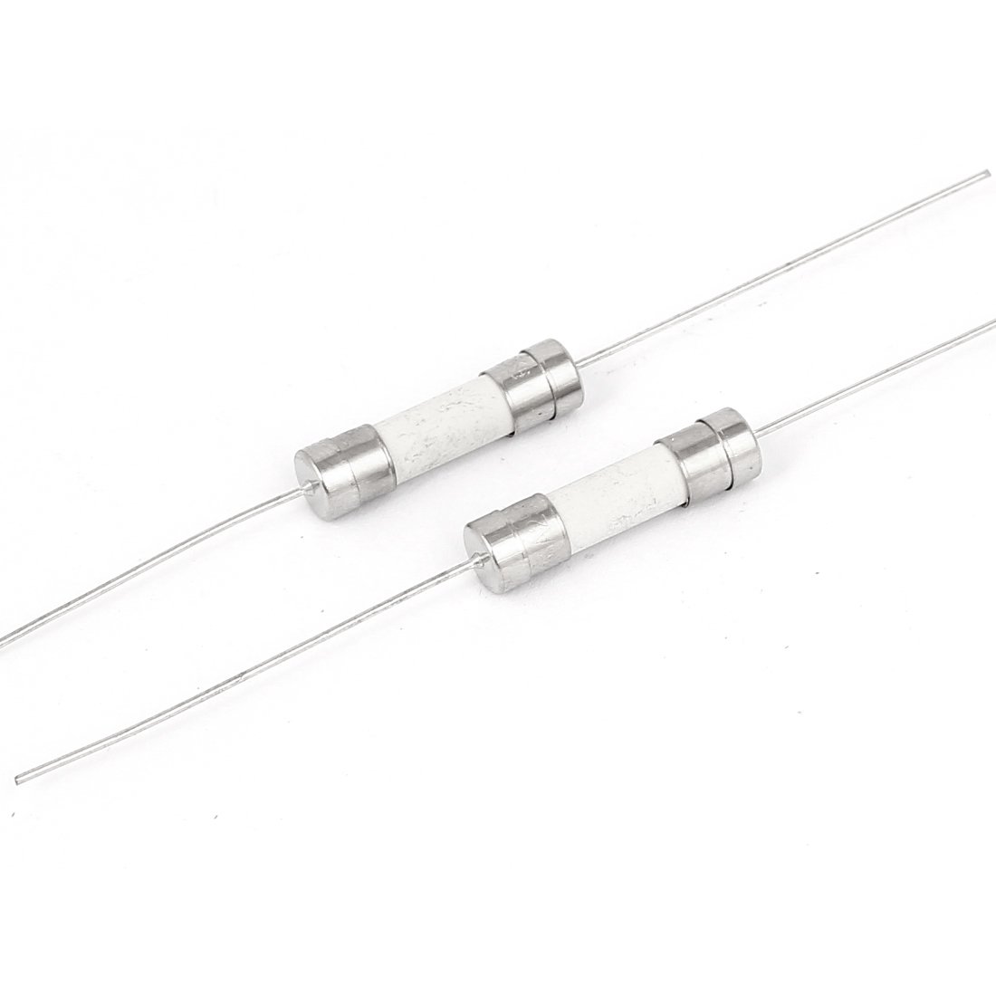 Sourcing Map Axial Truck Ceramic Wire Tube Fuses 5 X 20