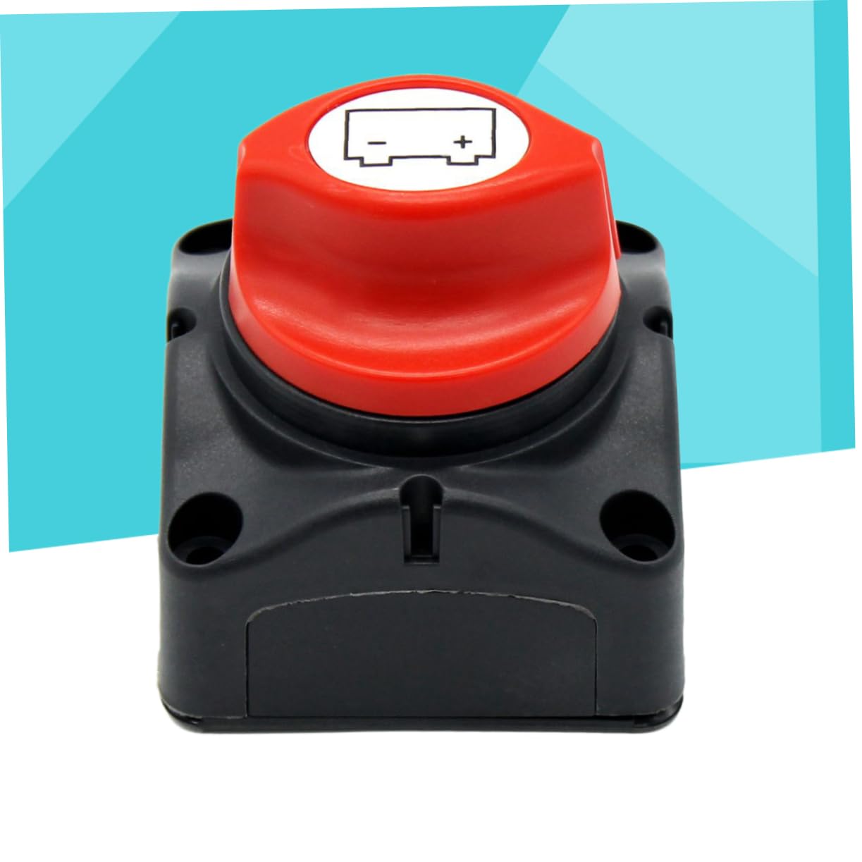 GARVALON 600a Battery Charger Car Disconnect Switch Isolator Black for Rv Boat Truck Motorcycle