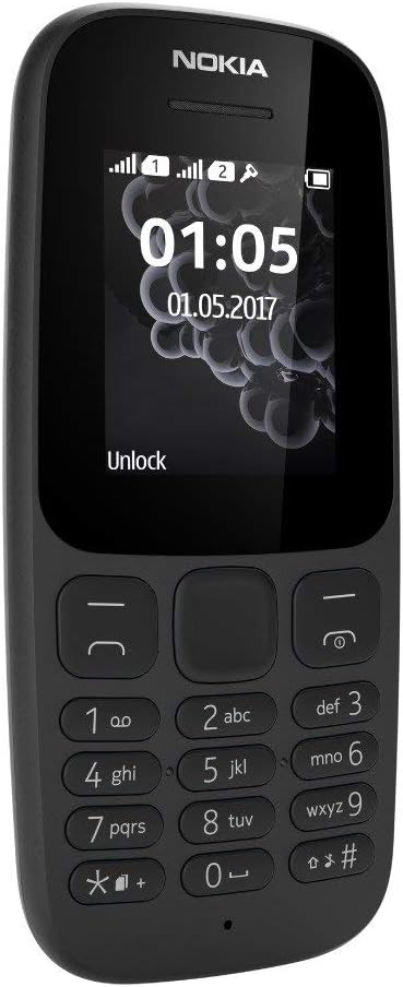 Nokia 105 Dual SIM Black