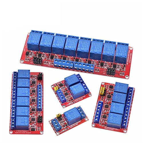 Module de relais 8 canaux 5V protection optocoupleur pour Arduino carte rouge stable