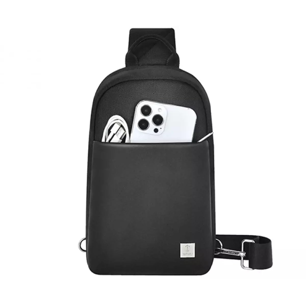 WIWU Hali Polyester Sling Bag For Men and Women | Crossbody Bags for Women Trendy, Sling Bag for Men with Adjustable Shoulder, Travel Essentials Backpack for Traveling