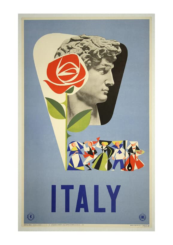 Affiche voyage Italie grand format pour revivre vos vacances