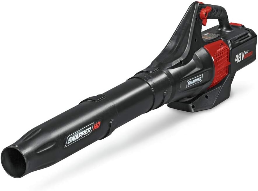 Snapper HD 48V MAX Cordless Electric 450 CFM Leaf Blower Kit with (1) 2.0 Battery and (1) Rapid Charger