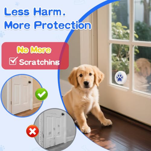 ChunHee Dog Training Bells for Door - Dog Door Bell for with 36 Custom Sounds | Dog Bell for Door Potty Training | Chew-Proof & Adjustable Volume (0-115dB) | Teach Puppies to Signal to Go Outside - Image 6