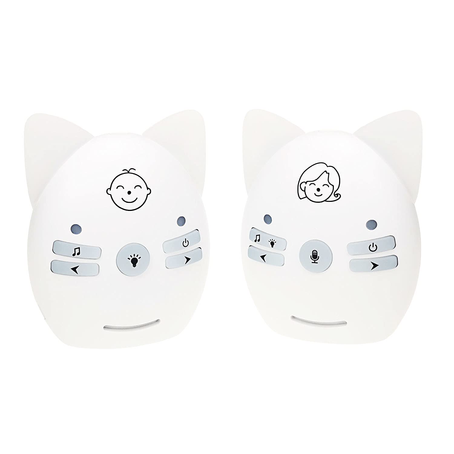 Wireless V30 Baby Sitter Portatile 2,4 GHz Audio Baby Monitor Digitale Trasmissione vocale Doppia Talk Luce EU Spina