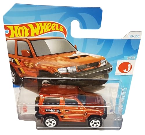 Hot Wheels Mitsubishi Pajero Evolution escala 1:64 miniatura 2