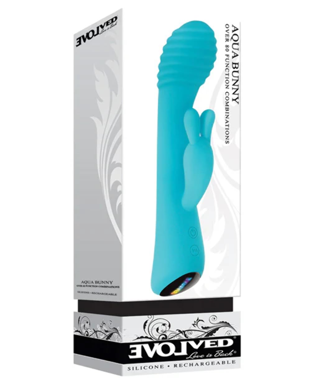 Evolved Aqua Bunny Blue taille unique : relaxation et massage
