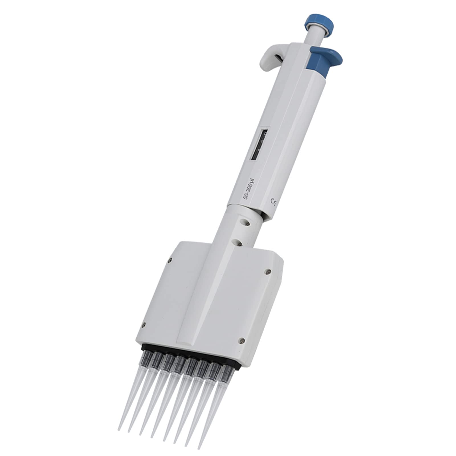 Pipetta a 8 Canali Pipetta da 50-300 μl Pipetta Multicanale Pipetta Meccanica a Volume Variabile Pipetta Regolabile Manuale Strumento di Laboratorio