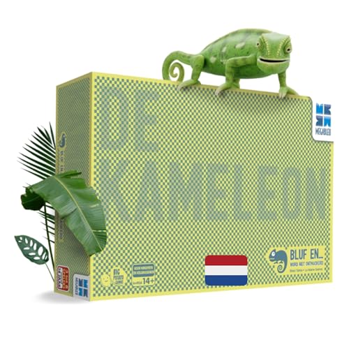Megableu - Kameleont – nederländsk version – festspel för familj och vänner för 3 till 8 spelare, från 14 år, 678948