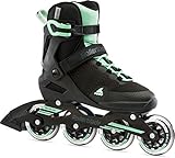 Rollerblade Spark 84 W Inline Skate 2022 Black/Mint Green, 42