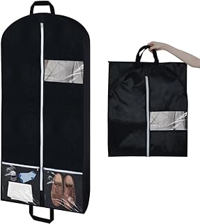 BEISHIDA 50-Inch Travel Garment Bag for Suits and Dresses