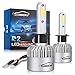 VoRock8 R2 COB H1 8000LM Led Headlight Conversion Kit, High Beam Bulb, Low Beam Headlamp, Fog Driving Light, Halogen Head Light Replacement, 6500K Xenon White, 1 Pair