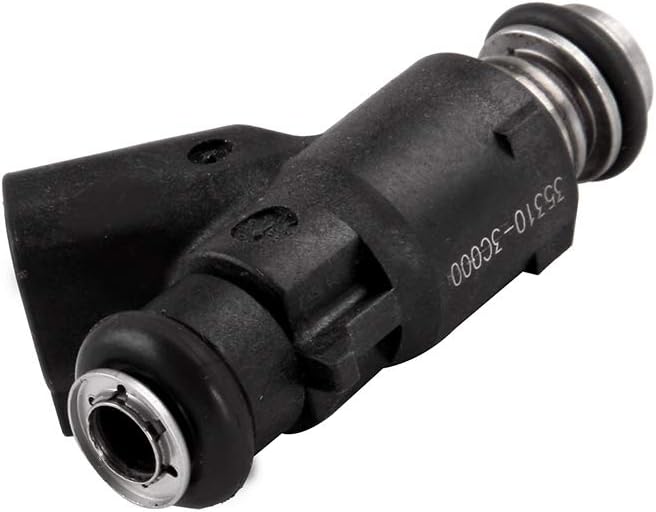 Fuel Injectors Parts,ROADFAR 4 Hole Fuel Injector Kits Fit for Hyundai Azera/Entourage/Genesis/Santa Fe/Sonata/for Hyundai Veracruz,for Kia Amanti/Sedona/Sorento,35310-3C000,Set of 6