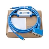 Applicable USB-SC09 PLC Programming Cable FX Series A Series Data Cable Download Cable Gold-Plated Model Blue Length: 3 Meters