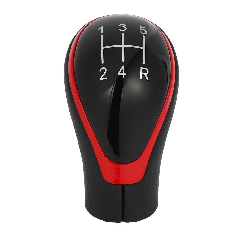 Poanbcgy One Color Shift Ball Joint Car 5 Speed Leather Gear Shift Knob Shift Handle For Mitsubishi Asx V73 For Pajero Sport Grandis Lancer