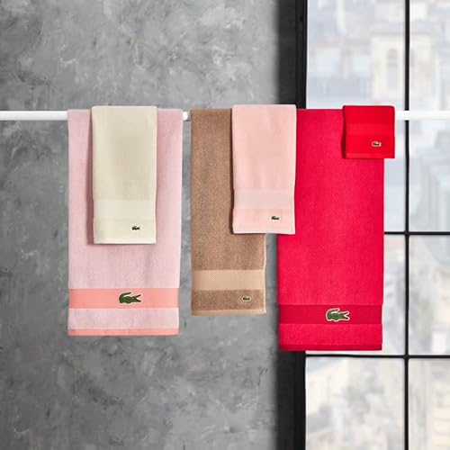 Lacoste Heritage Supima Cotton Bath Towel, Formula One, 30" X 52" #TOP6