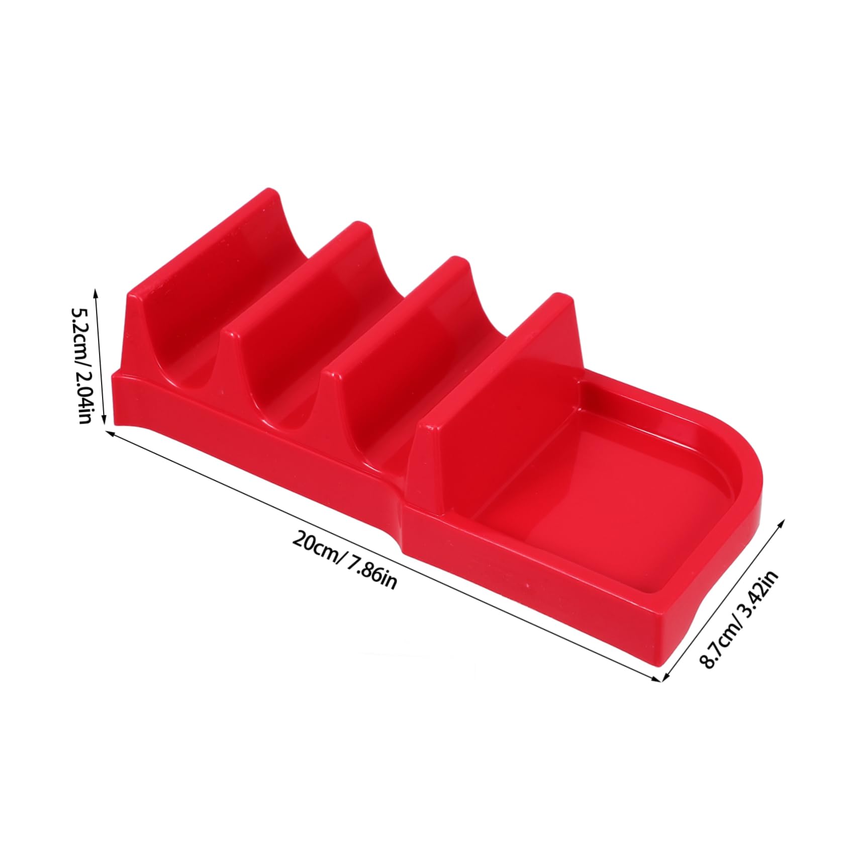 PRETYZOOM 4pcs Tortilla Rack Taco Shell Mold for Frying Taco Trays Taco Plates Taco Holders Stand Taco Rack Holder Stand Holder Mini Taco Holder Taco Holders Red
