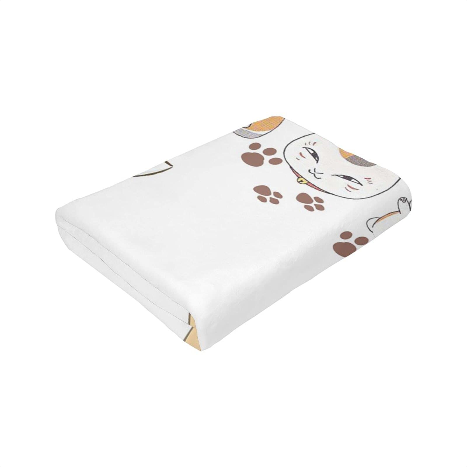 Amazon｜ニャンコ先生 夏目友人帳 毛布 ブランケット フランネル 超