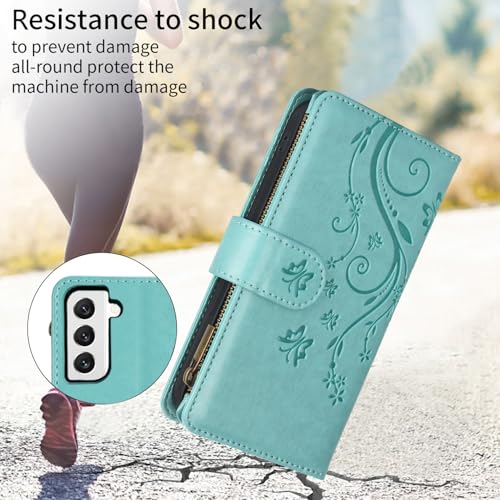 Coque Samsung S22 Plus YM020 UK Vert Housse de Protection Arrière - 6