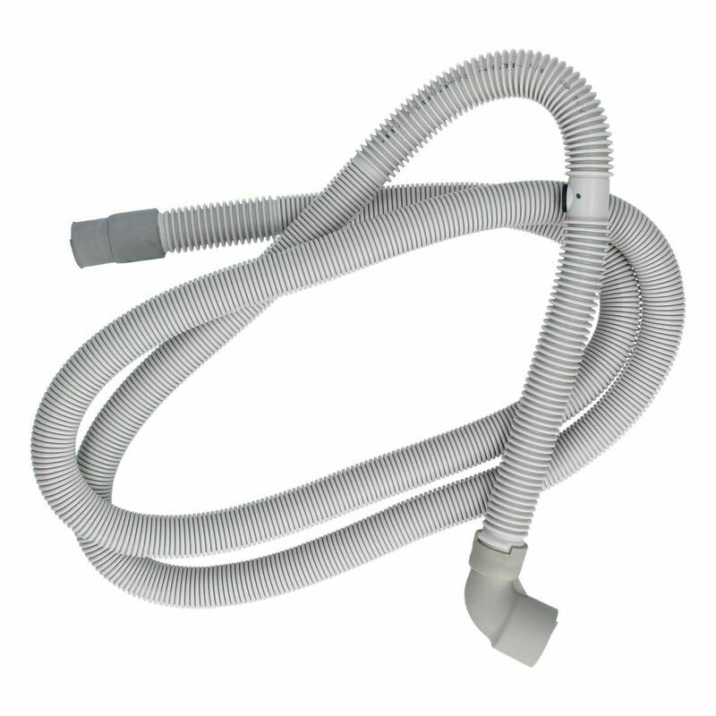 LUTH Premium Profi Parts Manguera de desagüe compatible con Progress 111869722/4 30/19 mm Ø 2,2 m con ventilación para lavavajillas