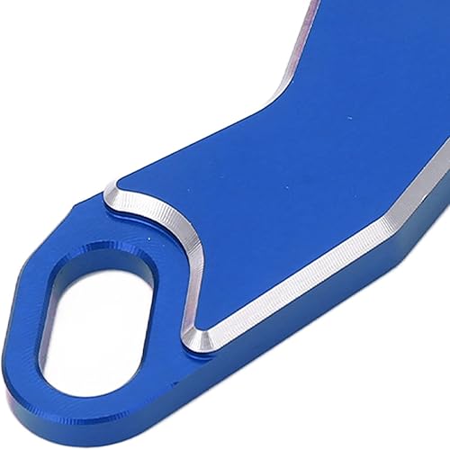Miniatura 9 de Protector de cadena de piñón, de metal de alta resistencia, antienvejecimiento, a prueba de impactos, duradero para motocicleta (azul)