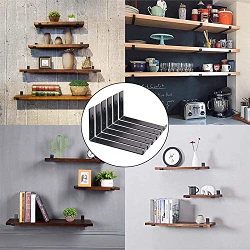 Support mural en fer forgé artisanal RJJ structure haut de gamme 25cm